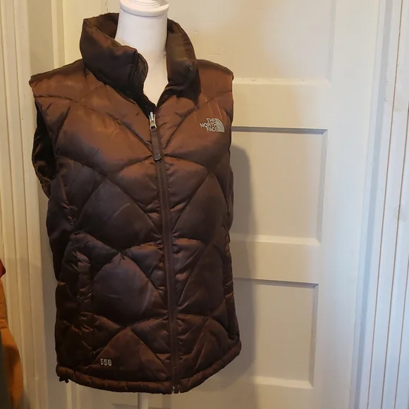 The North Face Brown Quilted Vest - Picture 8 of 8